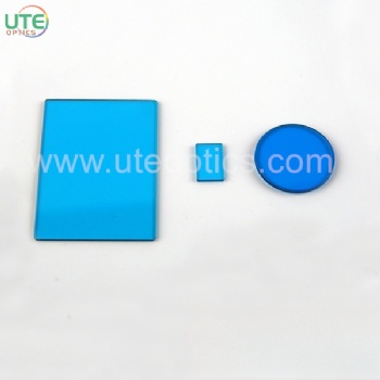 Camera IR Cut Filter QB21 BG38 Blue Optical Glass AR coated